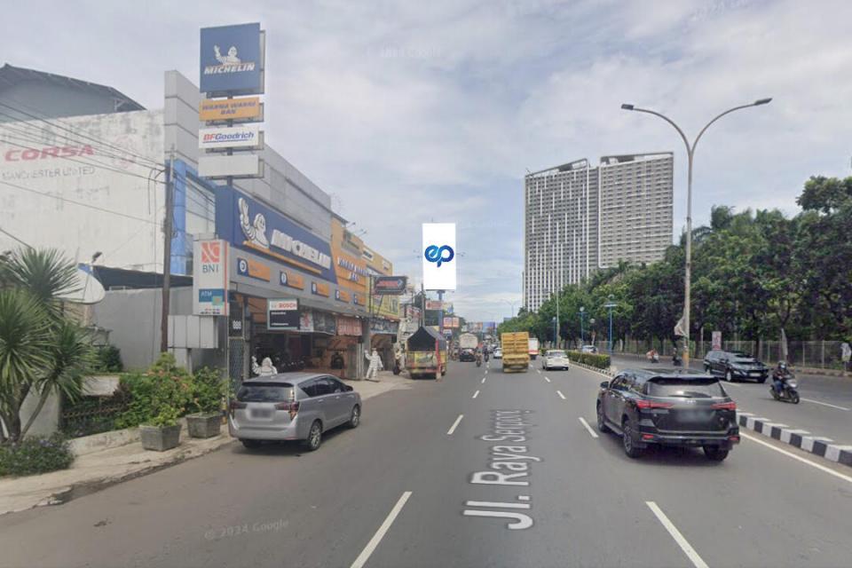 Billboard at Jl. MH. Thamrin (Toto Serpong), Tangerang