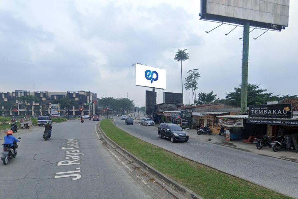 Billboard at Jl. Cisauk ( Pasar Intermoda Cisuak), Tangerang