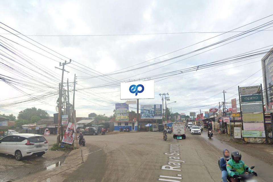 Billboard at Jl. Raya Cisauk (Pertigaan Suradita), Tangerang