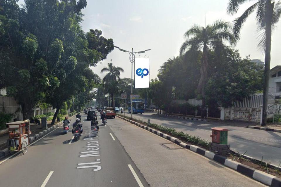 Billboard at Jl. Metro Pondok Indah (Ex Pom Bensin), Jakarta Selatan