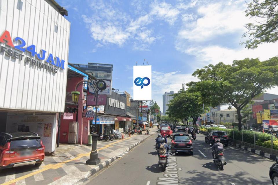 Billboard at JL. Margonda Raya (Pocin), Depok