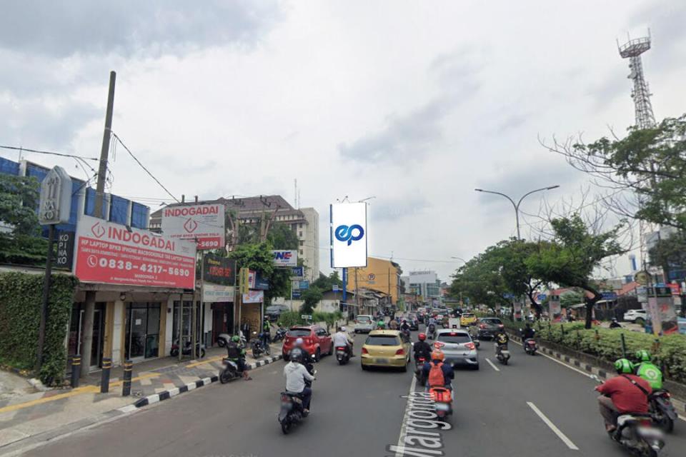 Billboard at JL. Margonda Raya (Kopi Nako), Depok
