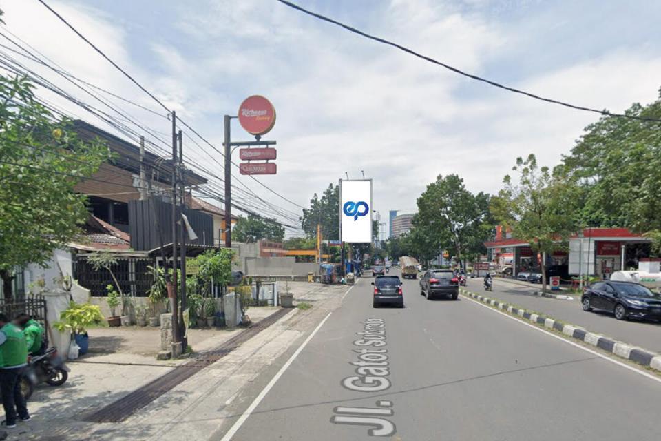 Billboard at JL. Jend. Gatot Subroto, Bandung