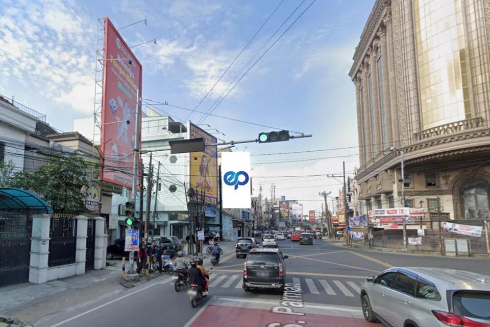 Billboard at JL. S. PARMAN. SIMP. JL. KEJAKSAAN, MEDAN