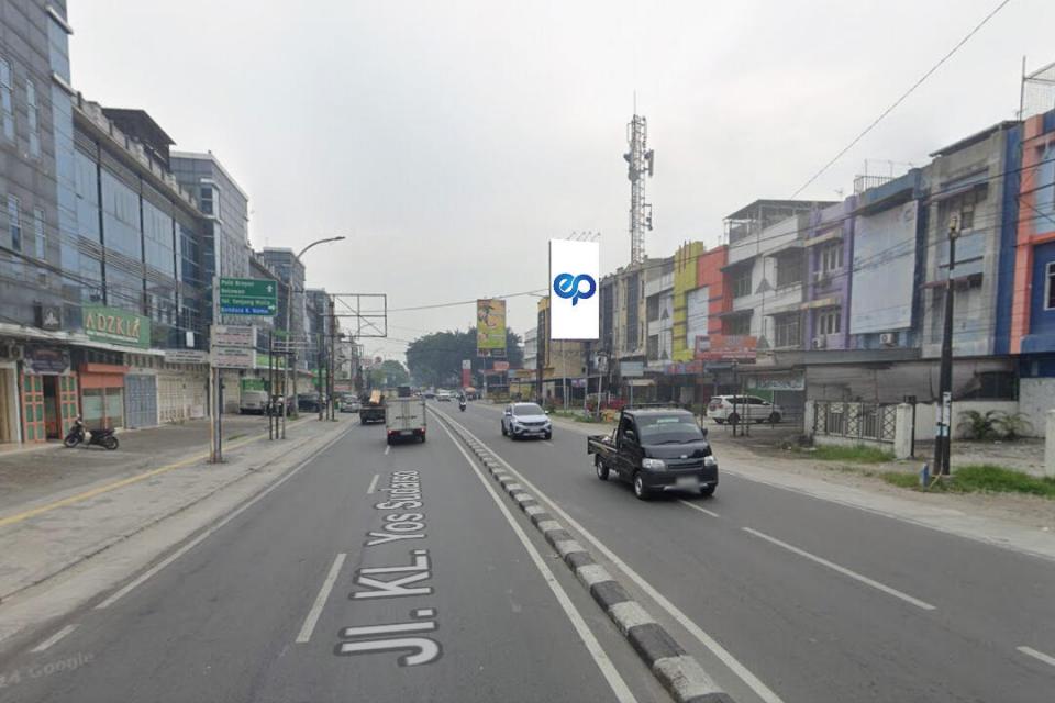 Billboard at Jl. Yos Sudarso Simp Jl. Bilal, Medan