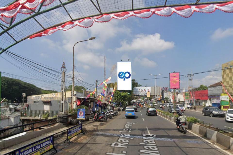 Billboard at JL. JA Suprapto (dekat jembatan), Malang