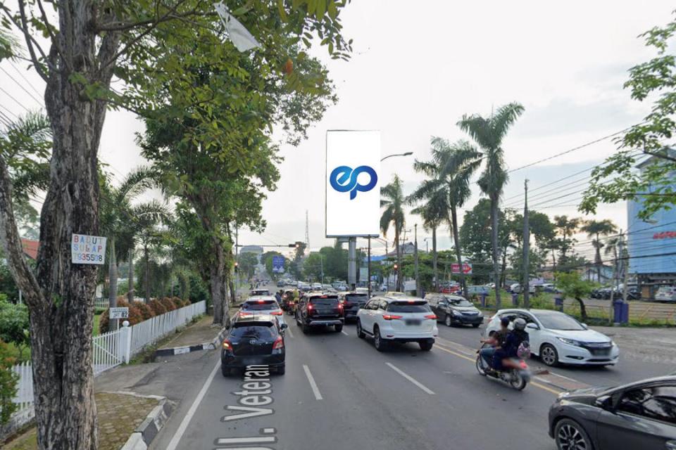 Billboard at JL. Veteran (Simpang Rajawali), Palembang
