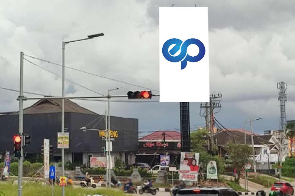 Billboard at Simpang Fly Over Angkatan 66, Palembang