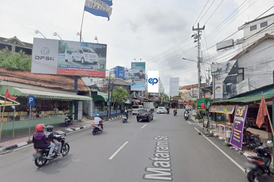 Billboard at JL. Mataram (Pusat Oleh-oleh), Yogyakarta