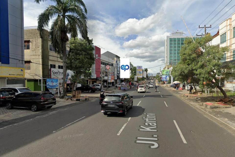 Billboard at JL. RA KARTINI, BANK INDEX SEBELUM HORISON HOTEL, BANDAR LAMPUNG