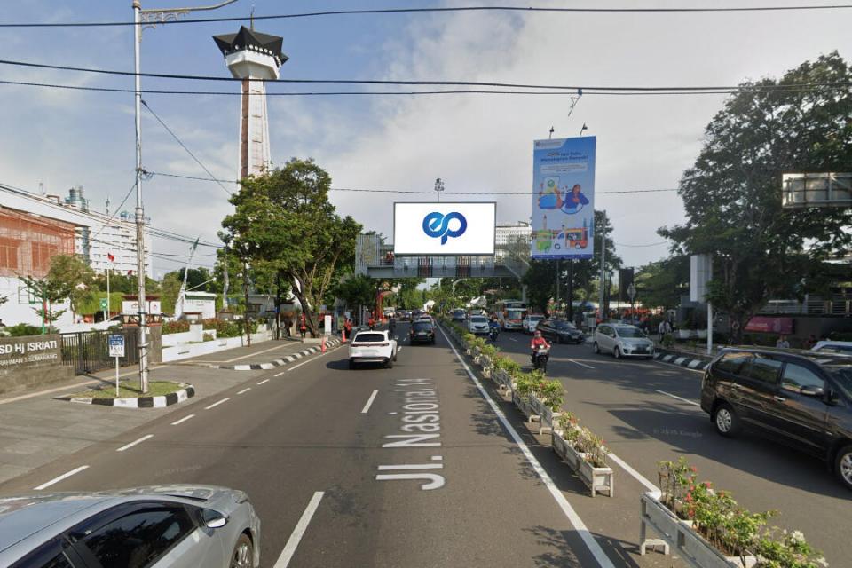Billboard at Jl. Pandanaran (JPO Kawasan Simpanglima), Semarang