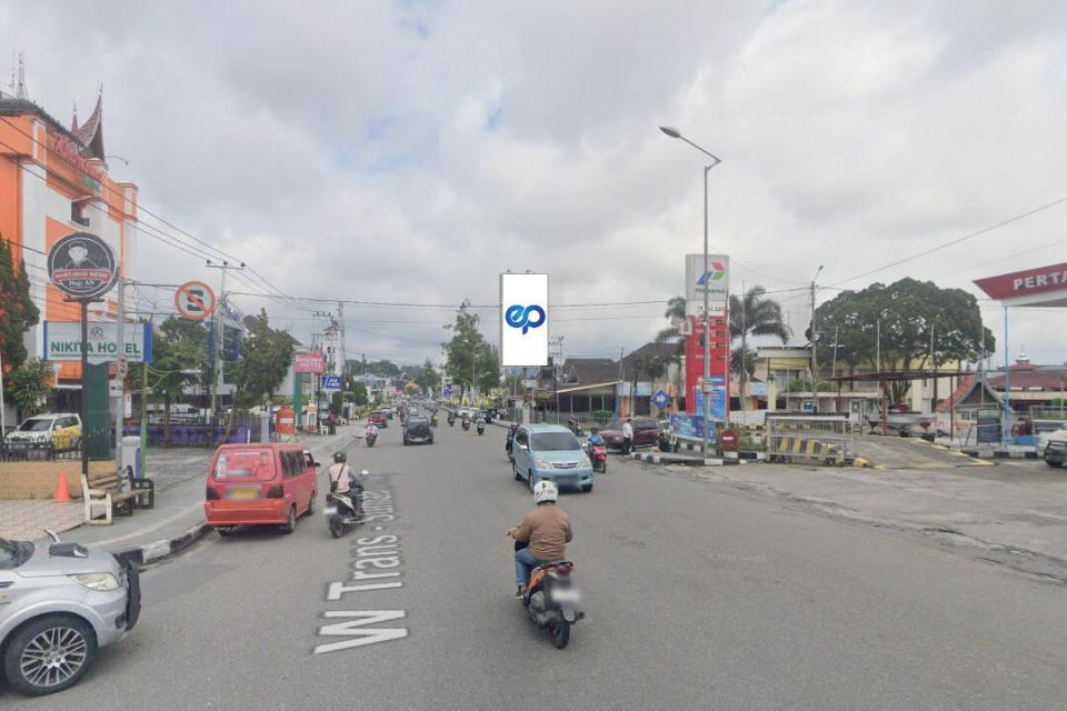 Billboard at Jl. Sudirman, Bukittinggi