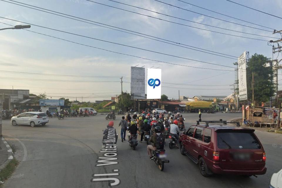 Billboard at Jl. Raya Kaligawe - Pertigaan Jl. Raya Wolter Mongisidi, Semarang
