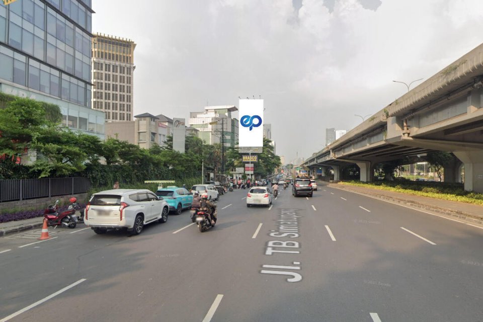 Billboard at JL. TB. SIMATUPANG (DEPAN D'BRASCO), JAKARTA SELATAN
