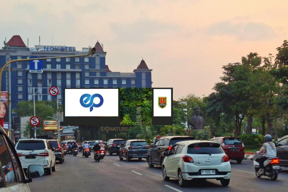 Videotron at Taman Piere Tendean - Jl. Pemuda Semarang, Semarang