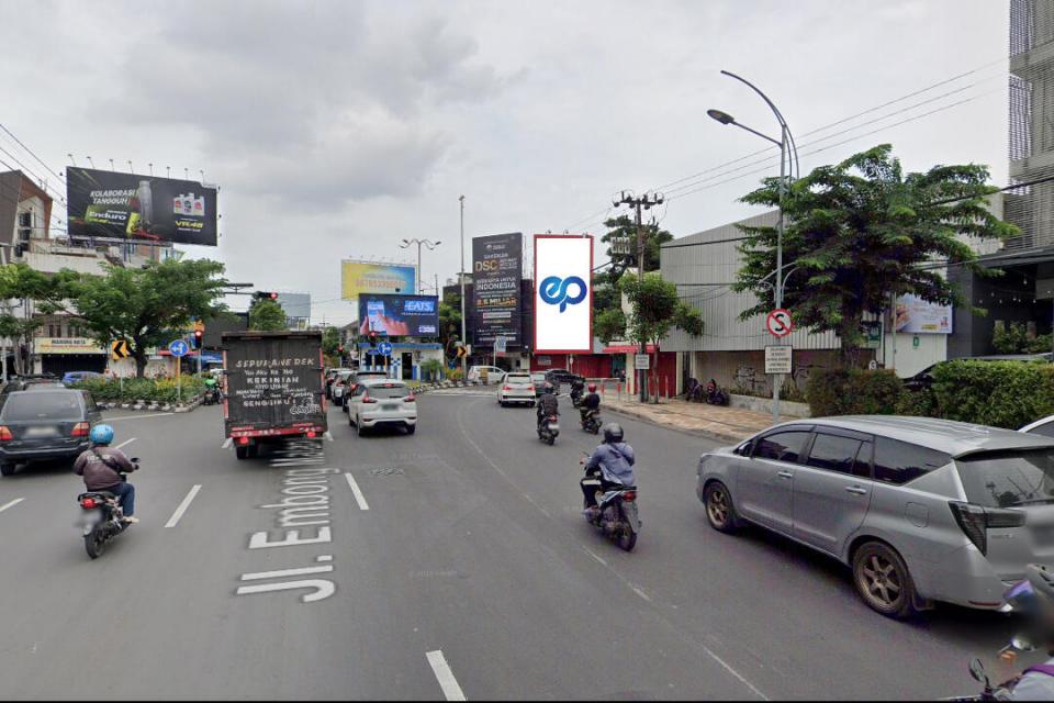 Billboard at Jl. Embong Malang, Surabaya