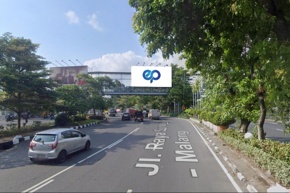 Billboard at JPO Jl. A. Yani (Dekat Taman Pelangi), Surabaya