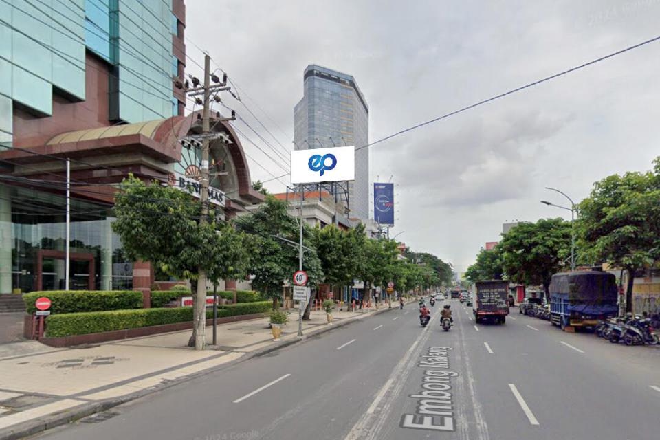 Billboard at Jl. Embong Malang, Surabaya