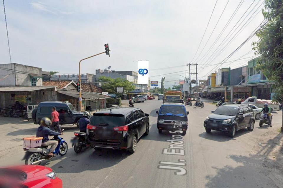 Billboard at JL. ENDRO SURATMIN, PEREMPATAN LAMPU MERAH, SUKARAME, BANDAR LAMPUNG