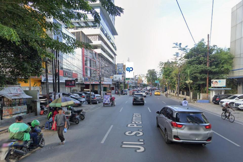 Billboard at JI S Parman (Crystal Palace), Medan
