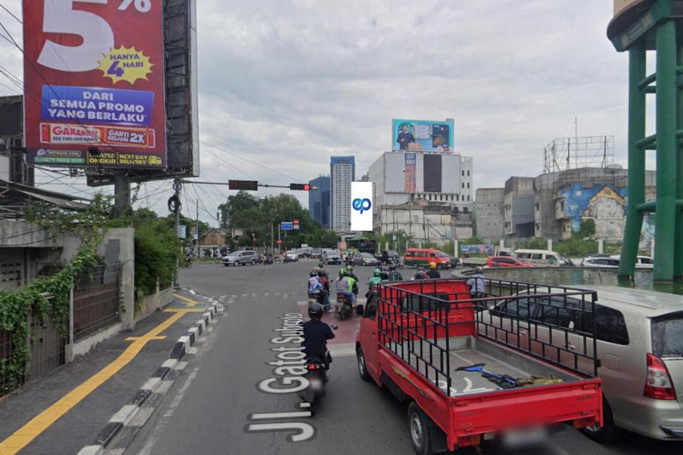 Billboard at JL. Guru Patimpus (Samping Milo Karaoke), Medan