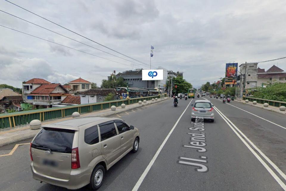 Billboard at Jl. Jend Sudirman, Barat Jembatan Gondolayu, Yogyakarta