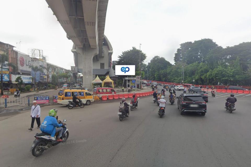 Videotron at JL. JEND. SUDIRMAN (POS POLISI BUNDARAN AIR MANCUR), PALEMBANG