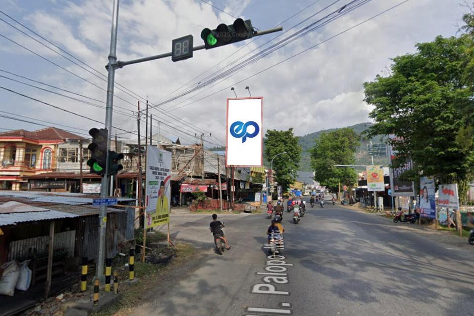 Billboard at Jl. M Kasim / Jl. Sam Ratulangi, Palopo