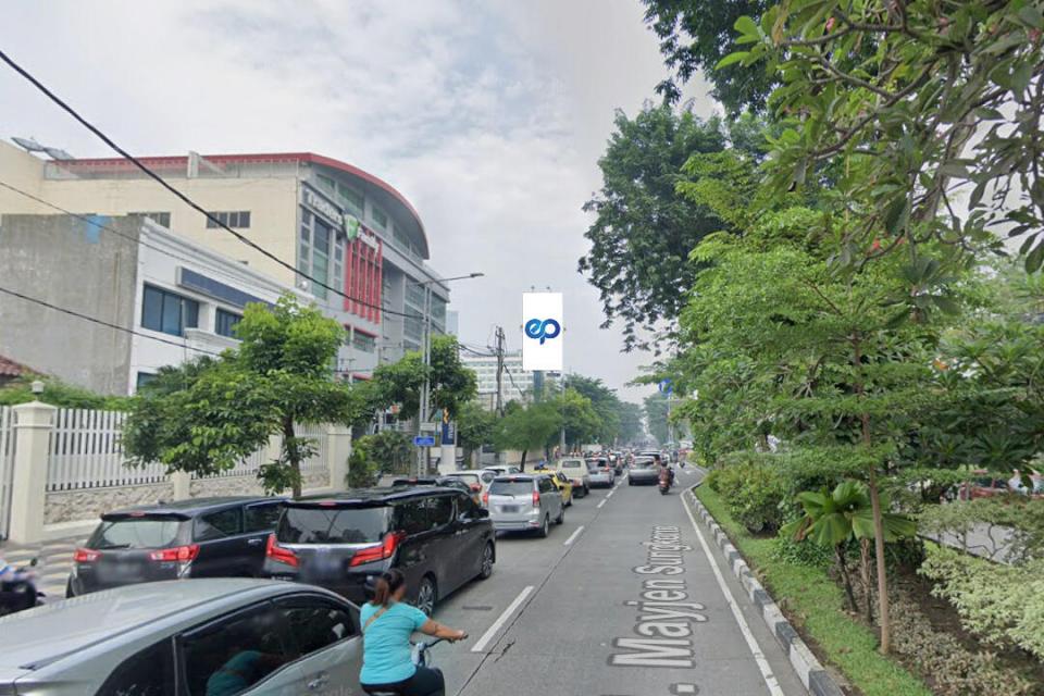 Billboard at Jl. Mayjend. Sungkono (Yamaha - depan TVRI), Surabaya