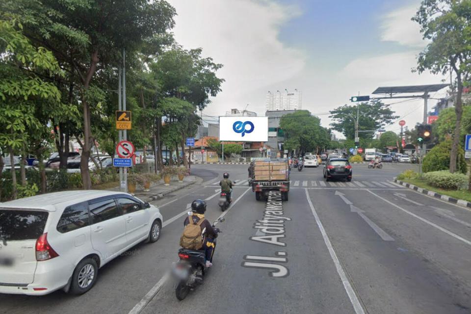 Videotron at Jl. Indragiri - Jl. Adhityawarman, Surabaya
