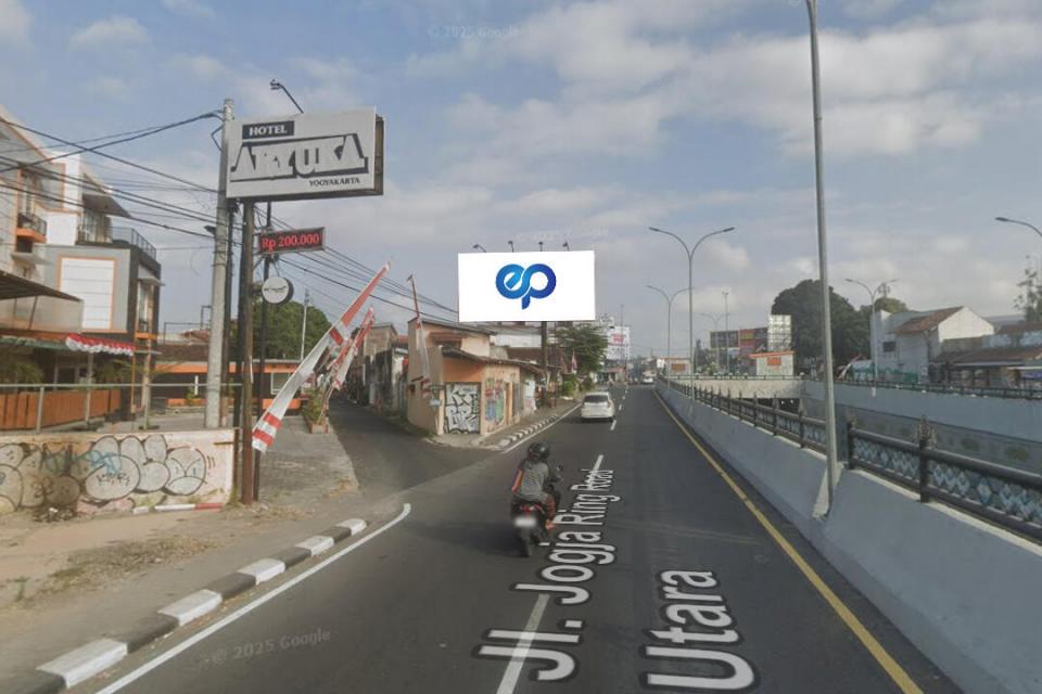 Billboard at Jl. RR. Utara (Perempatan Kaliurang UGM), Yogyakarta