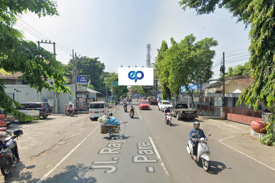 Billboard at Jl. PB Sudirman, Pare (Taman Ringin Budho), Kediri