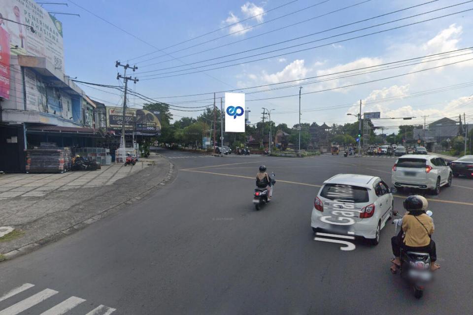 Billboard at Jl. Majapahit (Perempatan Tanah Aji), Mataram
