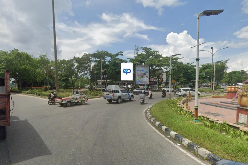Billboard at Jl. SM Amin - Bundaran Tugu Songket Melayu, Pekanbaru