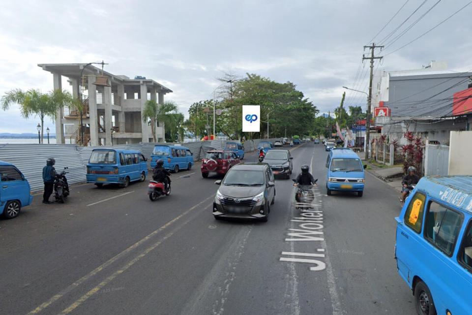 Billboard at JL. W. MONGINSIDI DEPAN BANK BNI MALALAYANG, MANADO