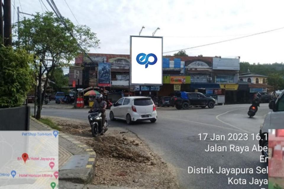 Billboard at Jl. Raya Kelapa II Entrop (dekat Polsek), Jayapura