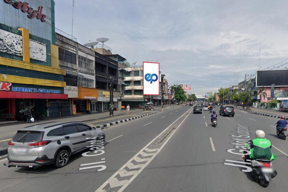 Billboard at JI. Gatot Subroto (Sp. Razak), Medan