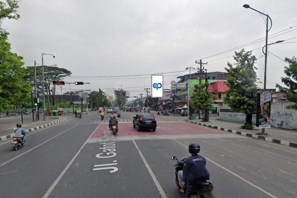 Billboard at JI. Gatot Subroto (Sp. Iskandar Muda), Medan
