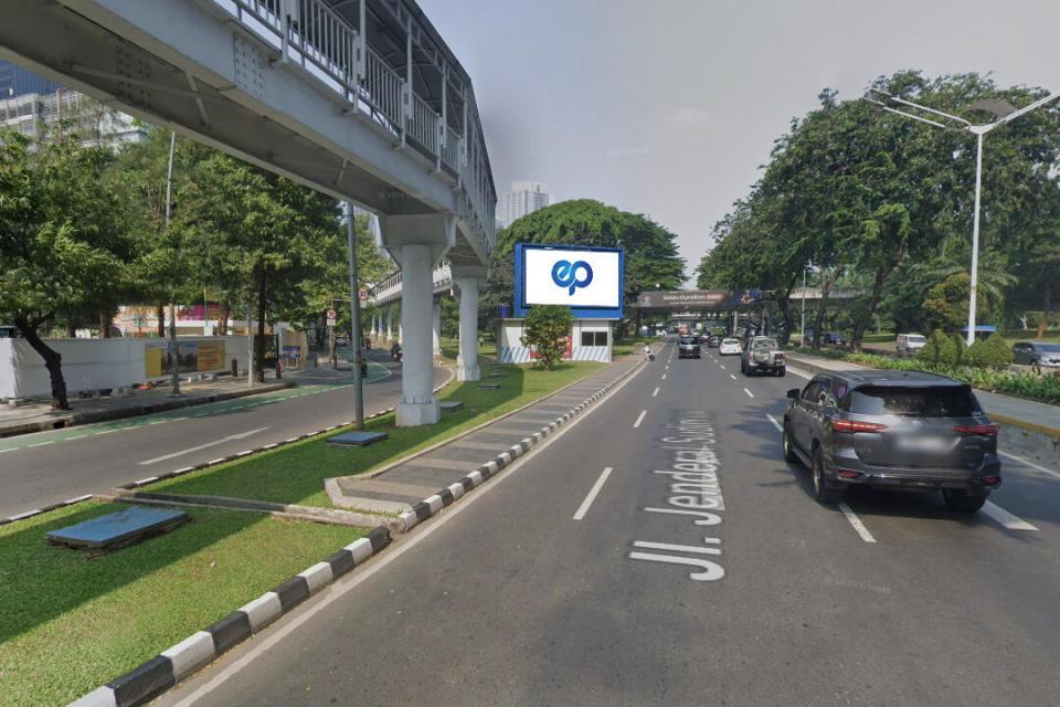 Videotron at JI. Jend Sudirman Semanggi, Jakarta Selatan