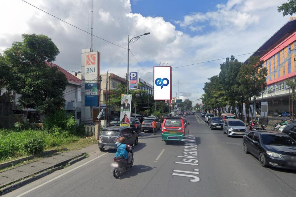 Billboard at JI. Iskandar Muda Simp. JI. Hasanuddin, Medan