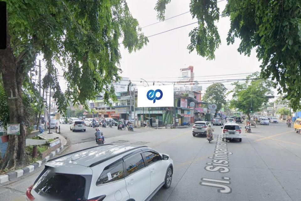 Billboard at JI. SM. Raja Simp. JI. HM. Joni, Medan