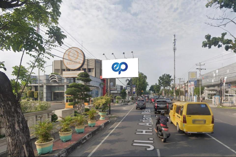 Billboard at JI. Adam Malik (Regale), Medan