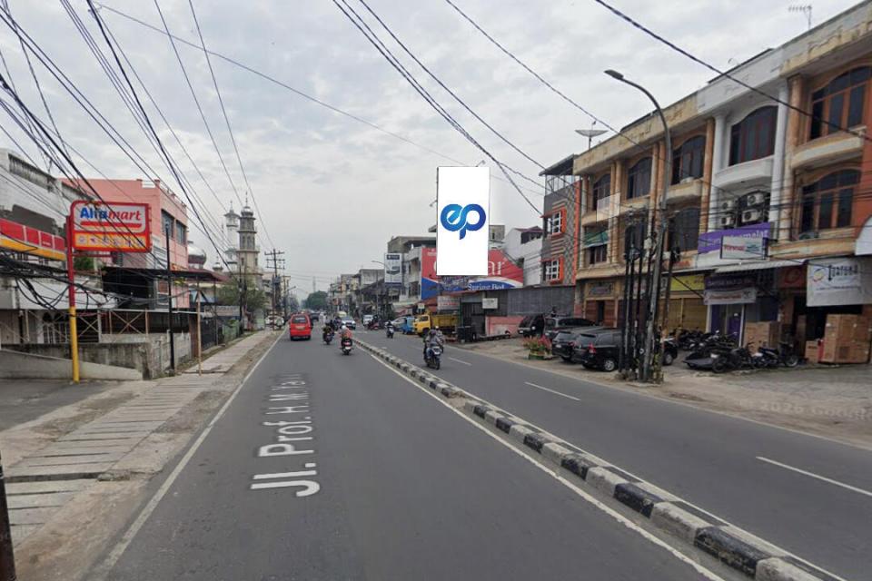 Billboard at JI. HM. Yasmin Simp. JI. Sentosa Baru, Medan