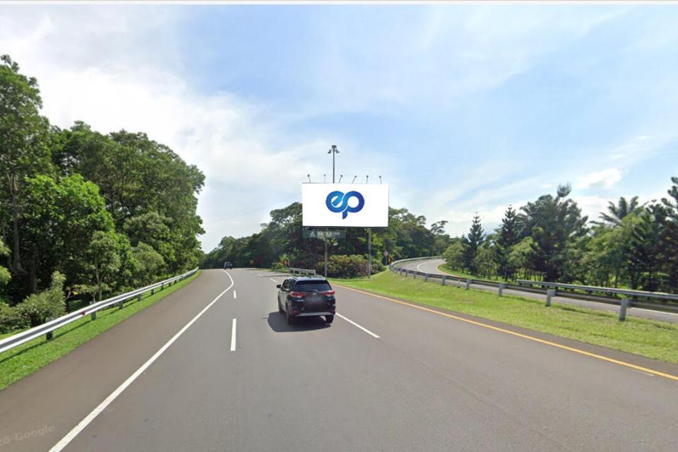 Billboard at Tol Jagorawi KM 41+400 B, Bogor