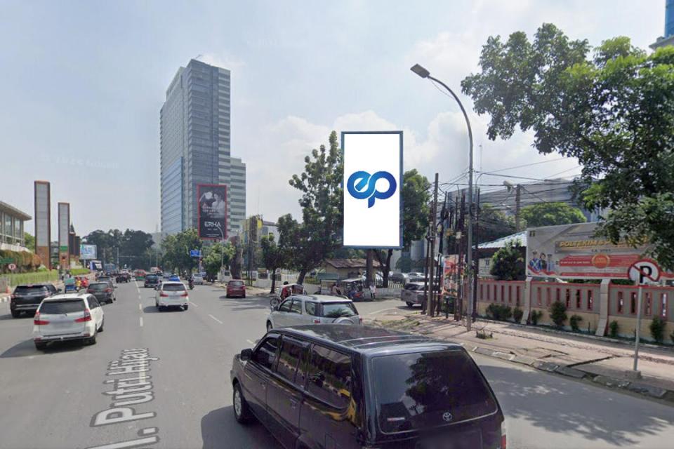 Billboard at JI Putri Hijau (Sebrang Deli Park Podomoro City), Medan
