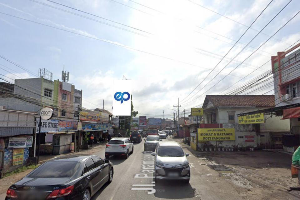 Billboard at JI. Parameswara Bukit Baru, Palembang ( Sp. 4 Parameswara-Demang )
