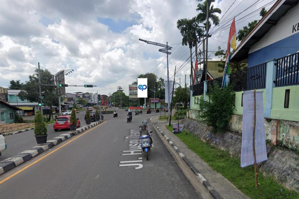 Billboard at JI. Husni Thamrin ( Taman Makalam ), Jambi