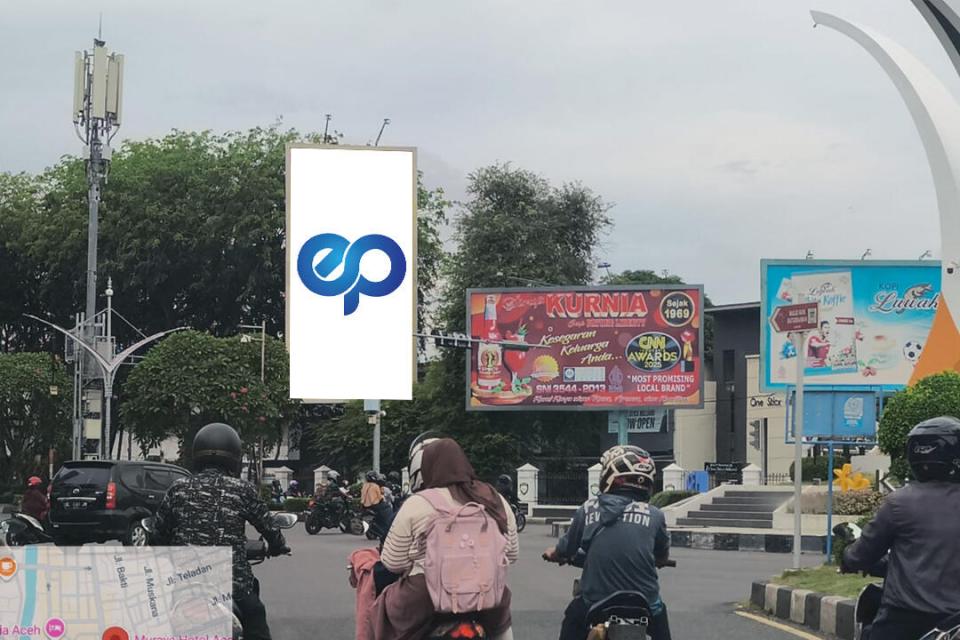 Billboard at BUNDARAN SP. LIMA BANDA ACEH, Aceh