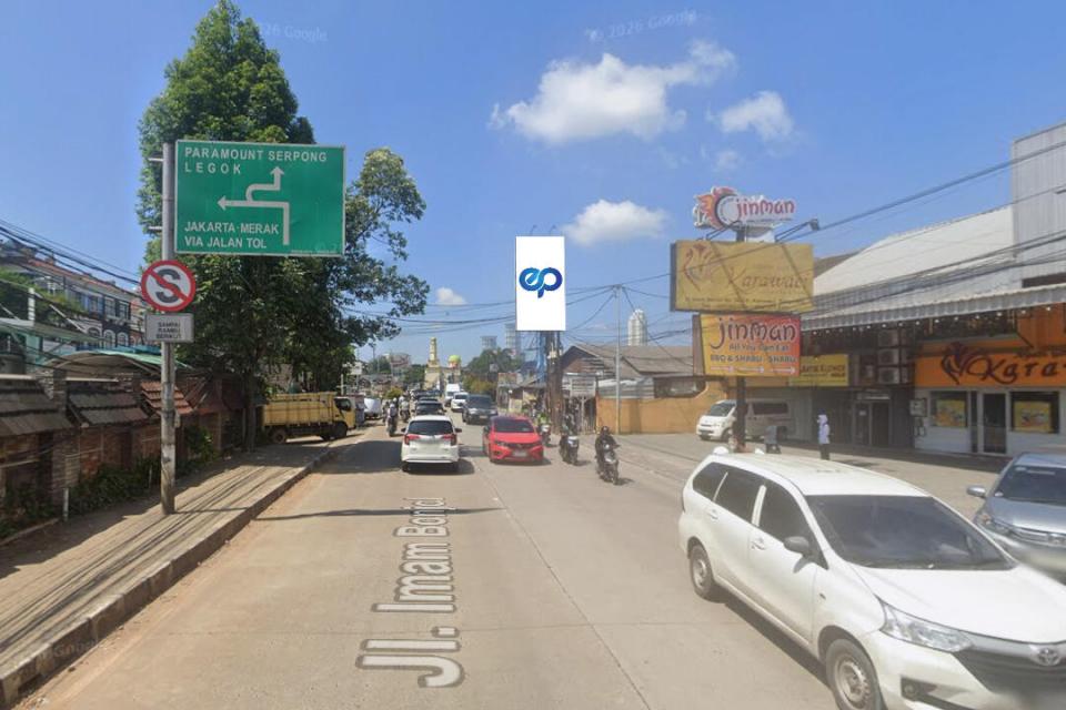 Billboard at Jl. Imam Bonjol, Tangerang