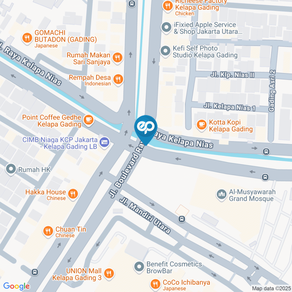 Map location of Videotron